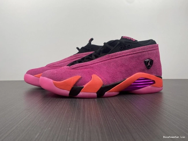 Jordan (W) Shocking DH4121-600 Retro Pink 14 Low 0712